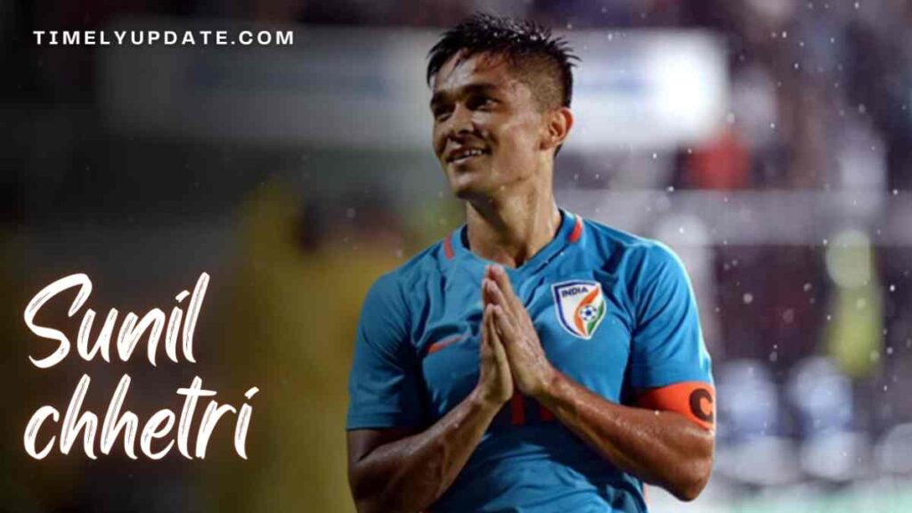 Biography of the world's third greatest football player Sunil Chhetri