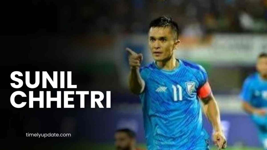 Biography of the world's third greatest football player Sunil Chhetri