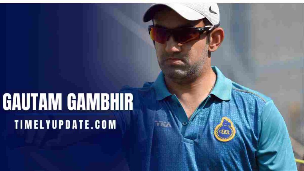 Biography of Indian Cricketer Gautam Gambhir