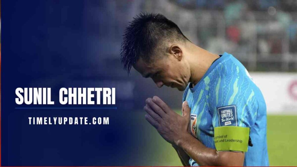 Biography of the world's third greatest football player Sunil Chhetri